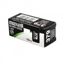 Maxell SR521SW Pack de 10 Pilas de Botón 379