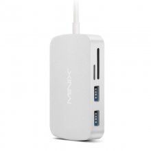 Minix Neo NEO-C-HSI Adaptador USB-C a HDMI/USB 3.0/RJ-45/SD/Micro SD Plata en PcComponentes
