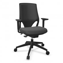 Actiu Efit 10 Silla de Oficina Respaldo Alto Negra en PcComponentes