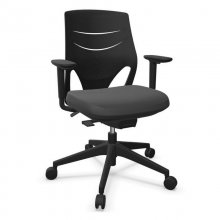 Actiu Efit 40 Silla de Oficina Respaldo Medio Negra en PcComponentes