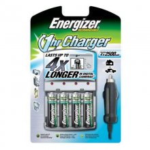 Energizer 1hr Charger Cargador + 4 Pilas Recargables AA 2500mAh en PcComponentes