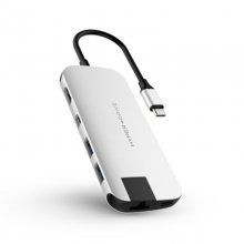 HyperDrive Dockstation Slim USB -C Gris en PcComponentes