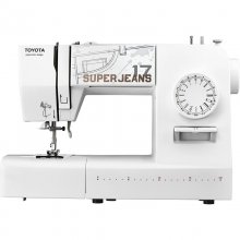 Toyota SUPERJ17W Super Jeans Máquina de Costura para Tecidos Grossos 17 Programas 65W en PcComponentes