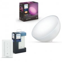 Philips Pack Hue Go V2 Lámpara de Mesa LED RGB + Hue Interruptor Atenuador Inalámbrico en PcComponentes