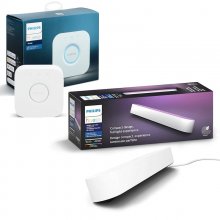 Philips Pack Hue Bridge + Hue Play Extensión de Barra de Luz Regulable Blanco en PcComponentes