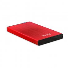 TooQ TQE-2527 Caixa USB 3.0 para Discos Rígidos 2.5" SATA 3 Vermelha en PcComponentes