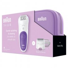 Braun Silk-épil 5/549 Depiladora Eléctrica Blanco/Morado en PcComponentes