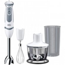 Braun Minipimer 5 Vario MQ5235WH Batidora de Mano 1000W Blanca en PcComponentes