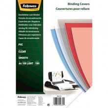 Fellowes Pack 100 Portadas de PVC Transparente 180 Micras en PcComponentes