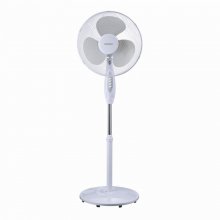 Haeger Round Wind Ventilador de Pie 45W Blanco en PcComponentes