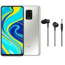 Xiaomi Pack Redmi Note 9S 4/64GB Blanco + Mi Ear Auriculares en PcComponentes