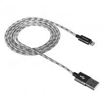 Canyon CNE-CFI3DG Cable Lightning a USB 2.0 Macho/Macho 1m Gris en PcComponentes
