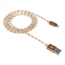 Canyon CNE-CFI3DG Cable Lightning a USB 2.0 Macho/Macho 1m Dorado en PcComponentes