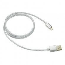 Canyon CNE-CFI3PW Cable Lightning a USB 2.0 Macho/Macho 1m Plateado en PcComponentes