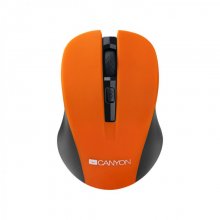 Canyon CNE-CMSW1O Ratón Inalámbrico 1200 DPI Naranja en PcComponentes