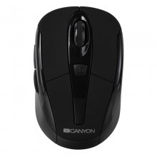 Canyon CNR-MSOW06B Ratón Inalámbrico 1600 DPI Negro