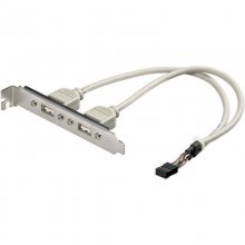 Goobay Adaptador USB 8 Pines a 2xUSB 2.0 en PcComponentes