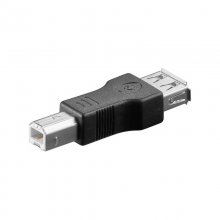 Goobay Adaptador USB A a USB B Hembra /Macho Negro en PcComponentes