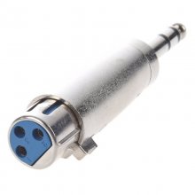 Goobay Adaptador XLR Mono a Jack 6.35mm Hembra/Macho Gris en PcComponentes
