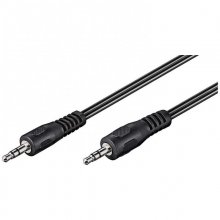 Goobay Cable de Audio Estéreo Jack 3.5mm Macho/Macho 5m Negro en PcComponentes