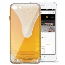 Ksix Flex Funda TPU Cerveza para iPhone 7/8/SE 2020 en PcComponentes