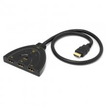 Unotec Switch com Cabo 3x HDMI 4K en PcComponentes