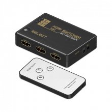 Unotec Switch con Mando a Distancia 3x HDMI 2K/4K en PcComponentes