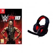WWE 2K18 + Headset Gaming Nuwa Nintendo Switch Reacondicionado en PcComponentes