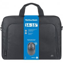 Mobilis Bundle TheOne Basic Briefcase Toploading Funda para Portátil 14-16'' + Ratón en PcComponentes