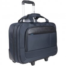 Mobilis Executive 3 Maletín con Ruedas Negro/Azul para Portátil de 14"-17'' en PcComponentes