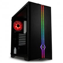 Bitfenix Saber Cristal Templado RGB Negra en PcComponentes