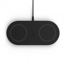 Belkin Boostcharge Base de Carga Dual Inalámbrica Negra en PcComponentes