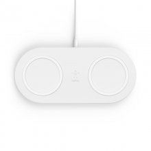 Belkin Boostcharge Base de Carga Dual Inalámbrica Blanca en PcComponentes