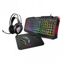 Krom Kritic Kit Gaming RGB Teclado + Auriculares + Ratón + Alfombrilla en PcComponentes