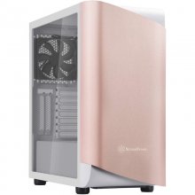 Silverstone Seta A1 Cristal Templado Oro Rosa/Blanco en PcComponentes