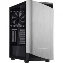 Silverstone Seta A1 Cristal Templado Plata/Negra en PcComponentes