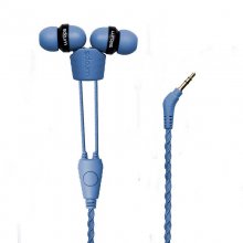 Wraps Talk Denim Auriculares de Tecido Trançado Azul Denim en PcComponentes
