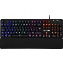 The G-Lab Keyz Carbon E Teclado Mecánico Gaming Retroiluminado Switch Azul en PcComponentes