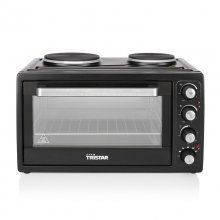 Tristar OV-1443 Horno Sobremesa con 2 Placas de Cocción 38L 3100W Negro en PcComponentes