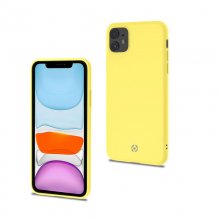 Celly Candy Funda Silicona Amarilla para iPhone 11 en PcComponentes