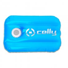 Celly Pool Pillow Colchoneta Hinchable con Altavoz Bluetooth Resistente al Agua 3W Azul en PcComponentes
