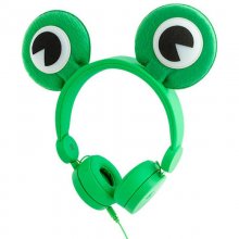 Avenzo AV-HP2100 Auriculares con Luces LED Rana Verde