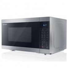 Sharp YC-MG81E-S Micro-ondas com Grill 28L 900W Preto/Prateado en PcComponentes