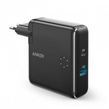 Anker PowerCore Fusion Cargador de Pared 2 en 1 Negro en PcComponentes