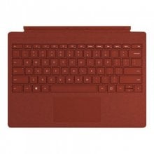 Microsoft Type Cover Signature Rojo Amapola Funda con Teclado para Surface Pro en PcComponentes