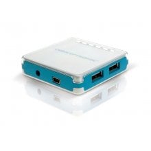 Conceptronic Stylish Hub 4 Portas USB 2.0 Azul en PcComponentes