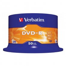 Verbatim DVD-R 16x 4.7 GB Bobina 50 Unds en PcComponentes
