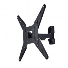 Hama Fullmotion Soporte TV 400x400 1 brazo Negro para TV 65"
