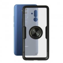 Ksix Funda con Anillo TPU Transparente Negra para Huawei Mate 20 Lite en PcComponentes