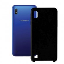 Ksix Soft Silicone Negra para Samsung Galaxy A10